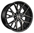 Vertini RFS2.1 wheel in a sleek brushed dual black finish